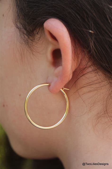 Gold Mm Stunning Twist Cz Crystal Hoop Earrings Hoop Costume Earrings