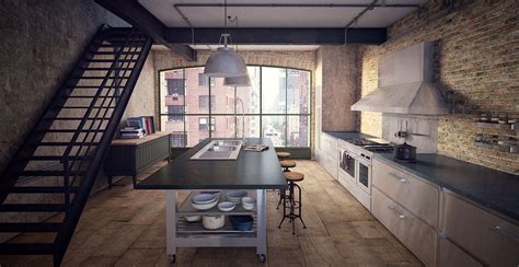 How To Create An Industrial Style Kitchen