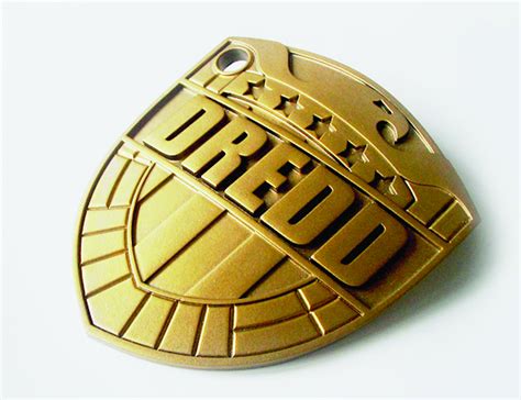 Dec Judge Dredd Scale Replica Badge Previews World