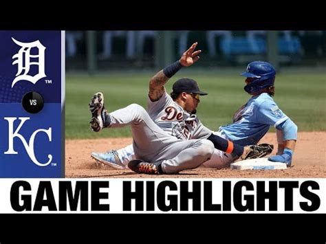 Tigers Vs Royals Game Highlights MLB Highlights YouTube