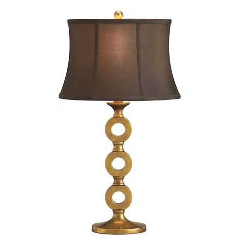 Shop for oval lamp shades at walmart.com. Bergamo Brass Links Oval Brown Shade Contemporary Lamp- 24 ...