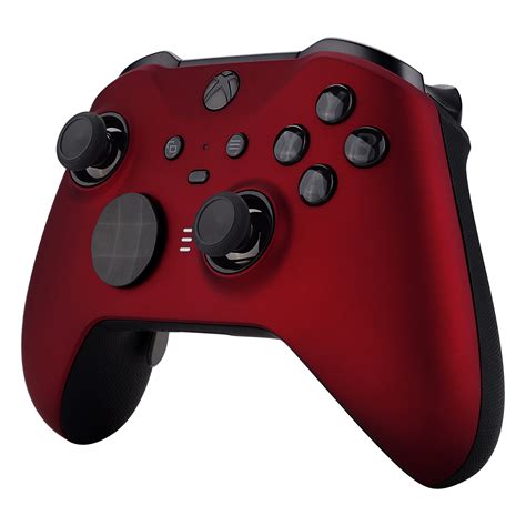 Scarlet Red Soft Touch Faceplate Cover Top Shell For Xbox One Elite 2