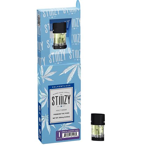 STIIIZY: WHITE CHERRY ICEE - SOLVENTLESS POD .5G | Leafly