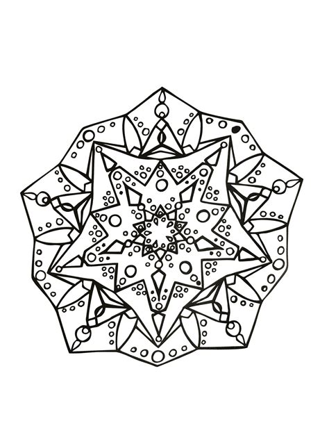 Mandala To Print And Color For Free Difficult Mandalas