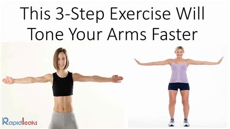 This 3 Step Exercise Will Tone Your Arms Faster Rapidleaks Youtube