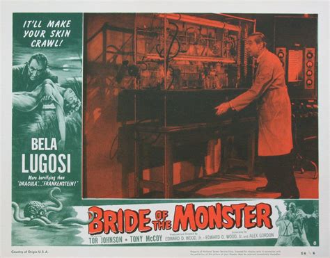 Picture Of Bride Of The Monster 1955