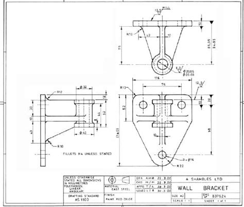 Some Dimensioning Techniques Used In Machine Drawing
