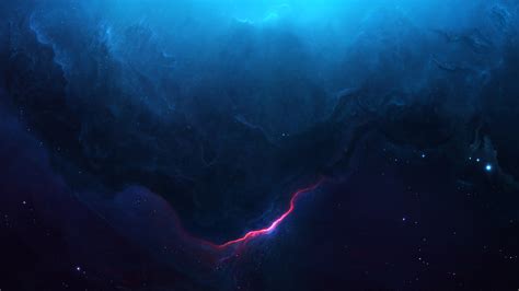 Iphone x blue stars wallpaper is the best high definition iphone wallpaper in 2021. Blue Nebula Scenery, Full HD 2K Wallpaper