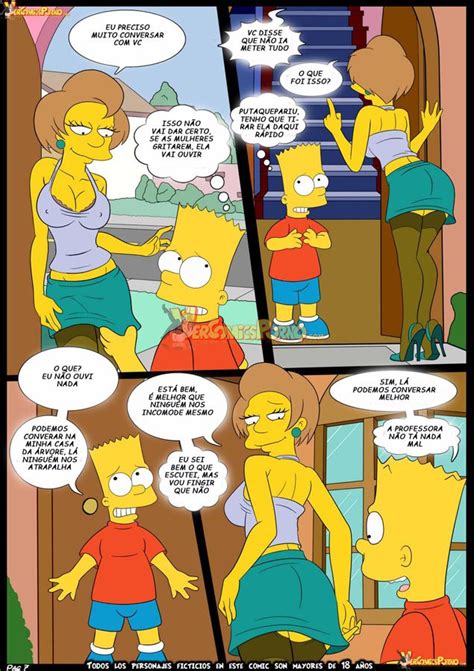 Os Simpsons Velhos Costumes Completo RevistaseQuadrinhos Free Online HQ Hentai