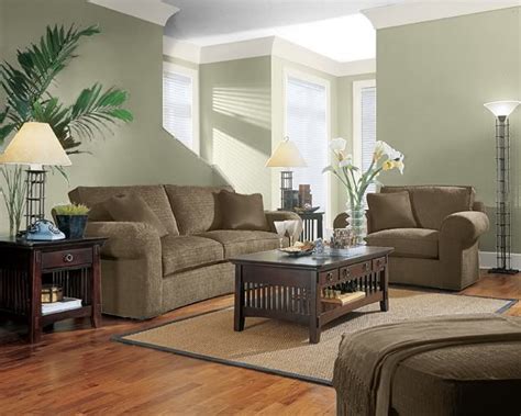 Green living room ideas for soothing sophisticated spaces. Svelte Sage SW6164 | Brown living room decor, Sage living ...