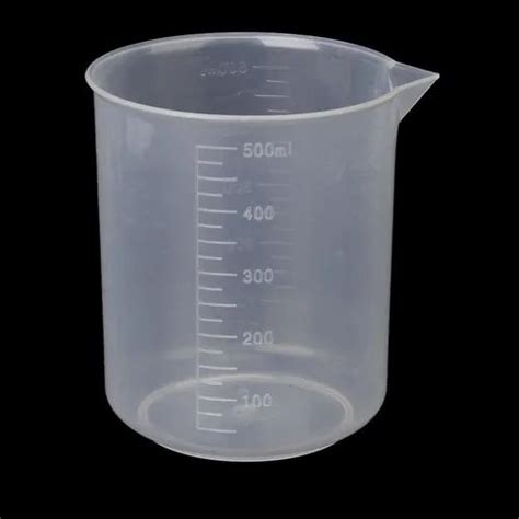 Labequip Plastic Beaker 500 Ml For Scientific And Laboratory Use At Rs 16 In New Delhi