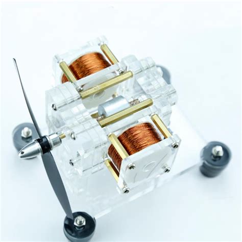 New High Speed Brushless Hall Motor Double Coil Fan Mini Creative T
