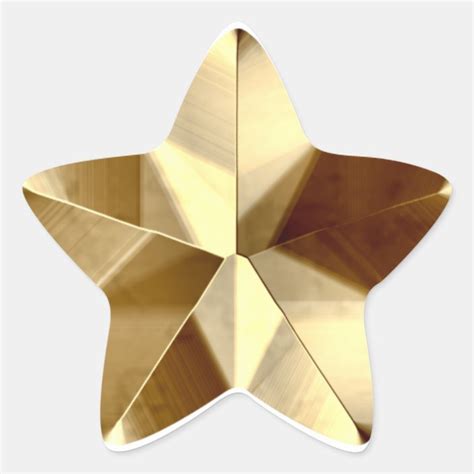 Gold Star Sticker