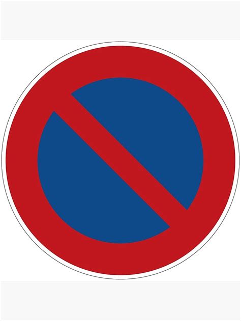 restricted traffic sign poster by t3101 redbubble