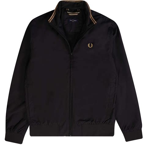 Fred Perry Brentham Jacket Black J2660