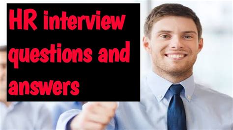 Hr Interview Questions And Answers Youtube