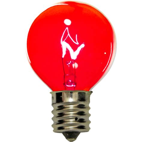 Red G40 Globe Light Bulbs Box Of 25 On Sale Now From Lee Display