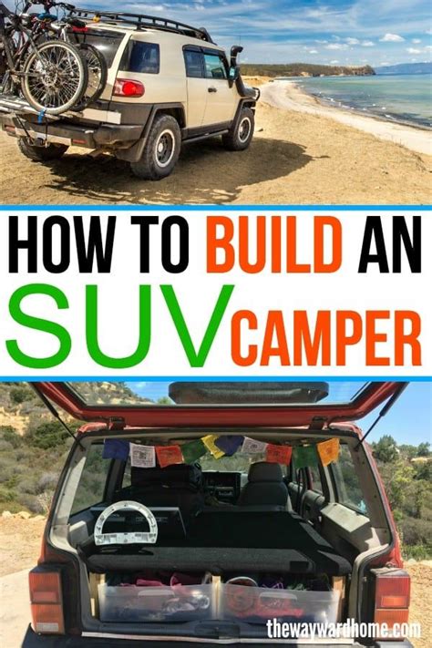 16 Suv Camper Ideas Diy Suv Conversion Kits And Suv Camping Tents