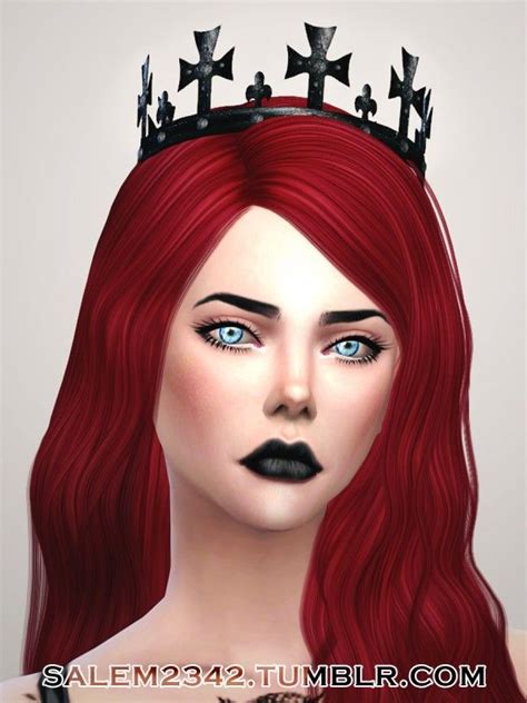Salem2342 Dark Crown For Sims 4