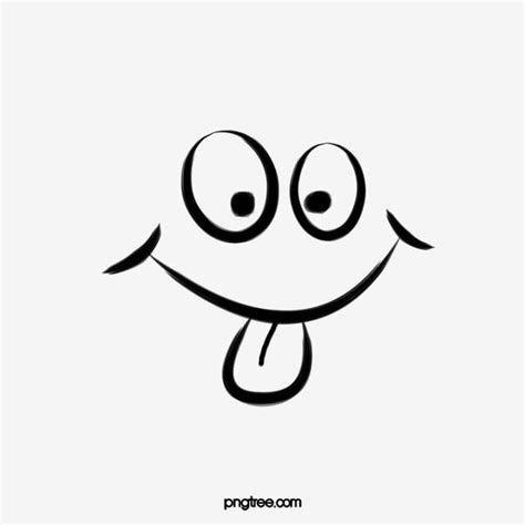 Funny Face White Transparent Funny Face Face Clipart Funny Stick