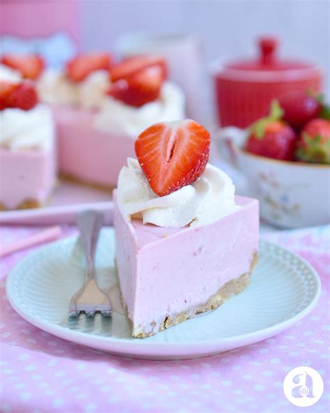 Receta fácil de cheesecake de fresas sin horno Anna s Pasteleria