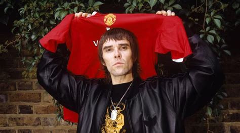 Ian Brown Mod Scooter Stone Roses Indie Kids Manchester United Red