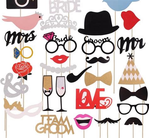 Add Some Flavor To Your Photo Booth With These Funny Wedding Booth