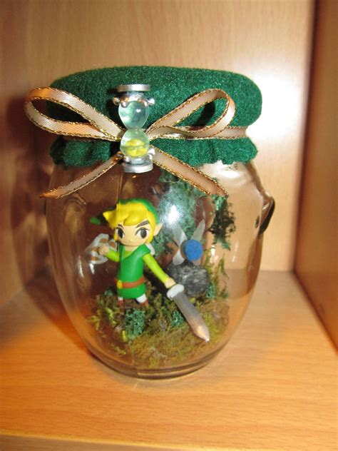 Link And Ciela The Fairy Legend Of Zelda Phantom Hourglass Jar Etsy