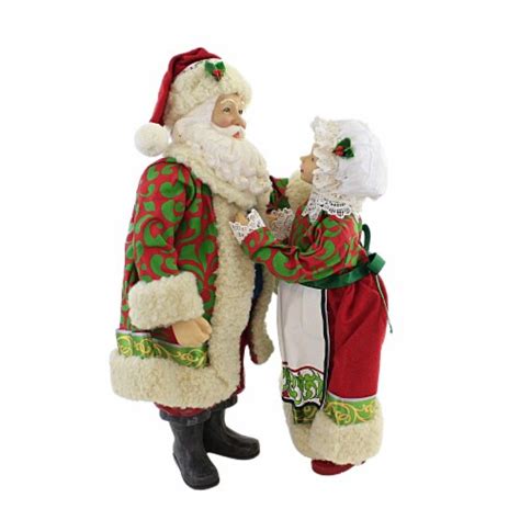Possible Dreams 1375 Inch Almost Ready Polyresin Santa Mrs Claus Jim