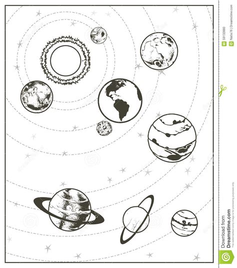 Coloriage Planete Systeme Solaire GreatestColoringBook Com