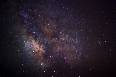 The Center Of The Milky Way Galaxy Long Exposure