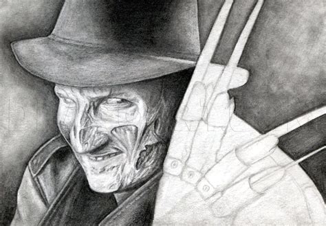 How To Draw Freddy Krueger Freddy Krueger Nightmare On Elm Street