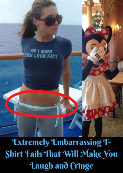 Extremely Embarrassing T Shirt Fails That Will Make You Laugh And Cringe Photo Fails