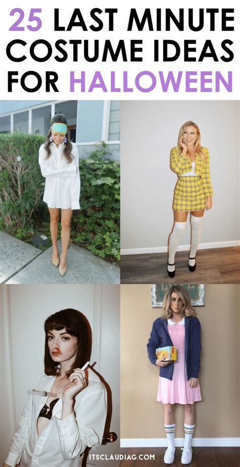 The 25 Last Minute Costume Ideas For Halloween
