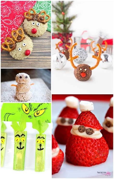 Healthy Christmas Treats For Kids 25 Cute Holiday Snacks