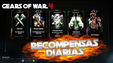 Gears Of War 4 Nuevas Recompensas Diarias Youtube