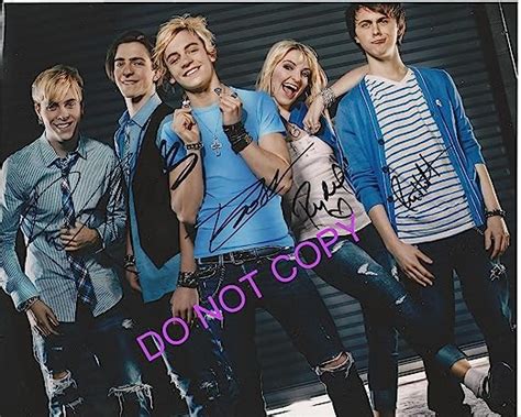 R5 And Ross Lynch Reprint Band Signed Photo By All 5 Members At Amazons