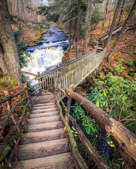 Visit Bushkill Falls In The Pocono Mountains This Spring Poconomtns