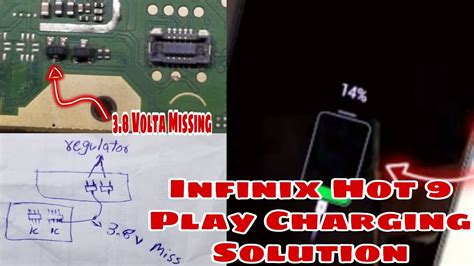 Infinix Hot 9 Play Charging Not Save 3 8 Voltage Line Missing Infinix