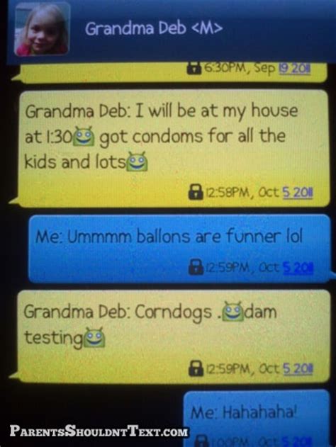 Bad Grandma Bad Grandma Lol Text Messages