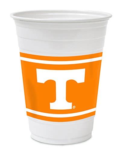 New Hefty College Cups Tennessee Volunteers 18 Oz 84 Cups Brand New