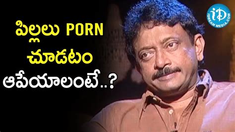 Director Ram Gopal Varma About Sexual Crime Countries Ramuism Youtube