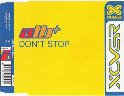 ATB - Don't Stop (1999, CD) | Discogs