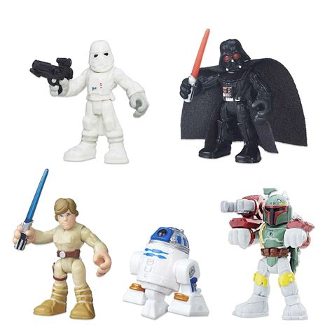 Star Wars Galactic Heroes Stormtrooper Darth Vader R2 D2 Boba Fett