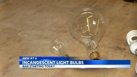 Federal Ban On Incandescent Light Bulbs Begins Today Youtube