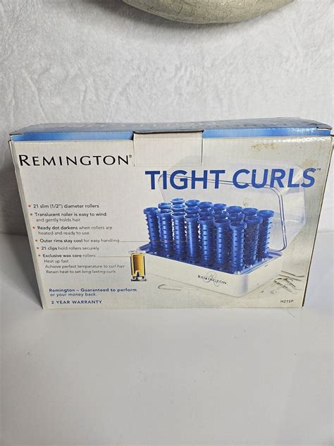 Remington Tight Curls H 21SP Hot Rollers Curlers Wax Core Pageant Cheer