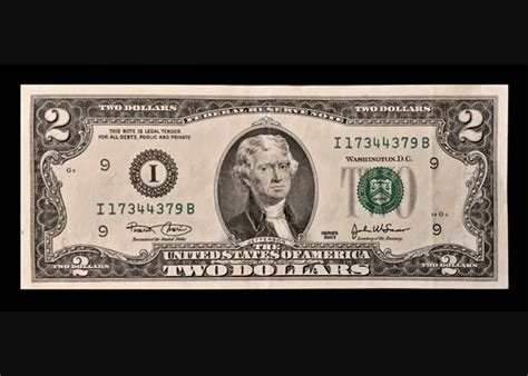 Discovering Of A 2003 2 Dollar Bill Value
