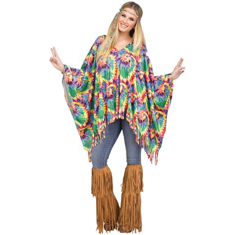 Poncho Tie Dye Hippie Tie Dye Hippie Hippie Outfits