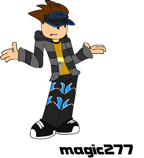 Drawing roblox characters part 2 art challenge cartoon, portrait, digital art, digital drawing, digital painting, character design, drawing, big eyes, cute roblox avatar with no face 1 small but important things to. ROBLOX: magic277 Shrug by magic277 on DeviantArt