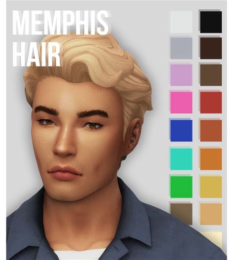 Uhhhh — Memphis Hair I Decided To Play Around In Blender